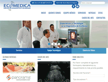 Tablet Screenshot of ecomedica.med.ec